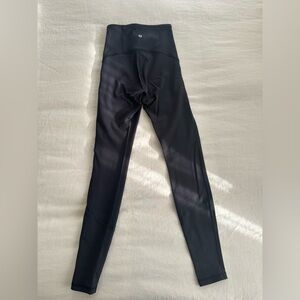 Lululemon black legging, size 4